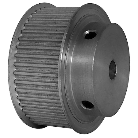 B&B Manufacturing 45-3P15-6FA3, Timing Pulley, Aluminum, Clear Anodized,  45-3P15-6FA3